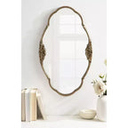 Miroir mural décoratif Kate and Laurel Novella, 30x18, doré