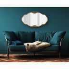 Miroir mural décoratif Kate and Laurel Novella, 30x18, doré
