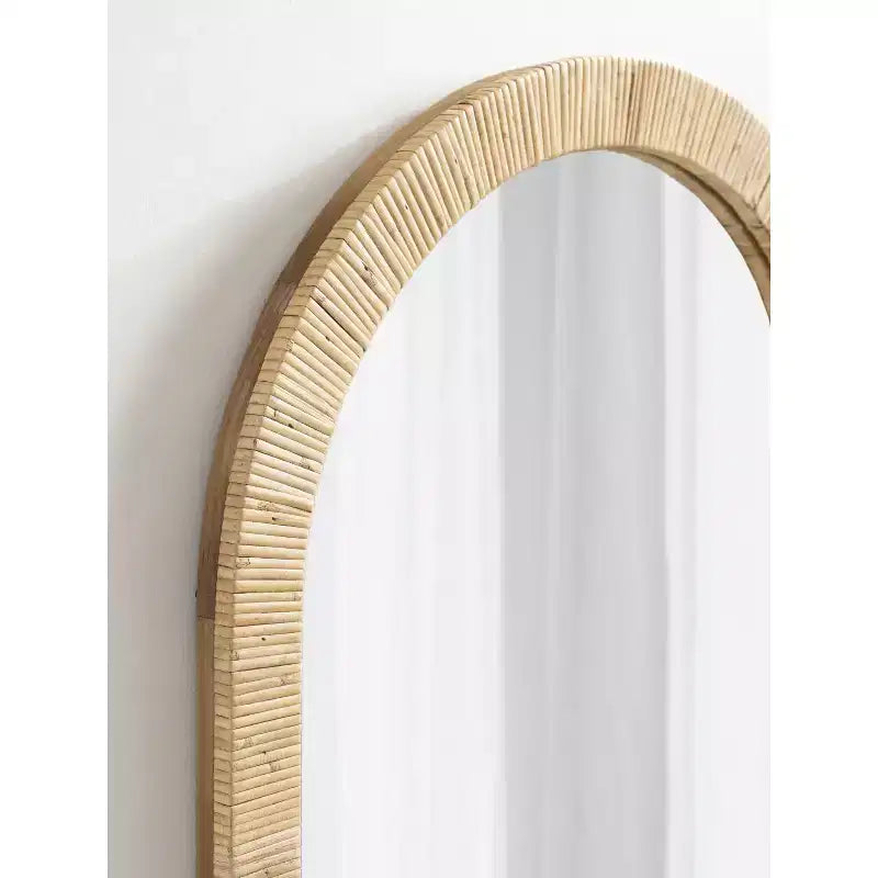 Miroir mural encadré Kate and Laurel Rahfy Arch, 20x30, Naturel