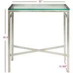 Table d'appoint en verre doré antique Viggo - AMH8300 - Safavieh Couture