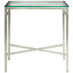 Table d'appoint en verre doré antique Viggo - AMH8300 - Safavieh Couture