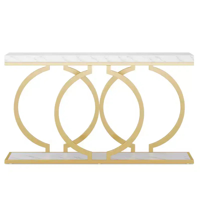 Table console Lantine 55 en bois moderne