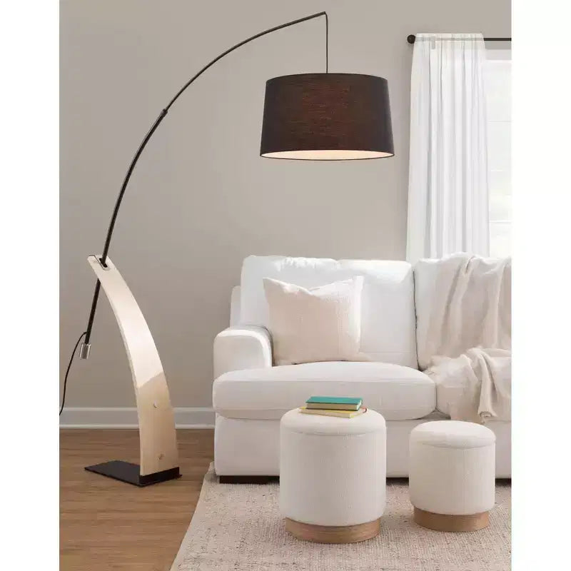 Ensemble pouf de rangement Marla - LumiSource