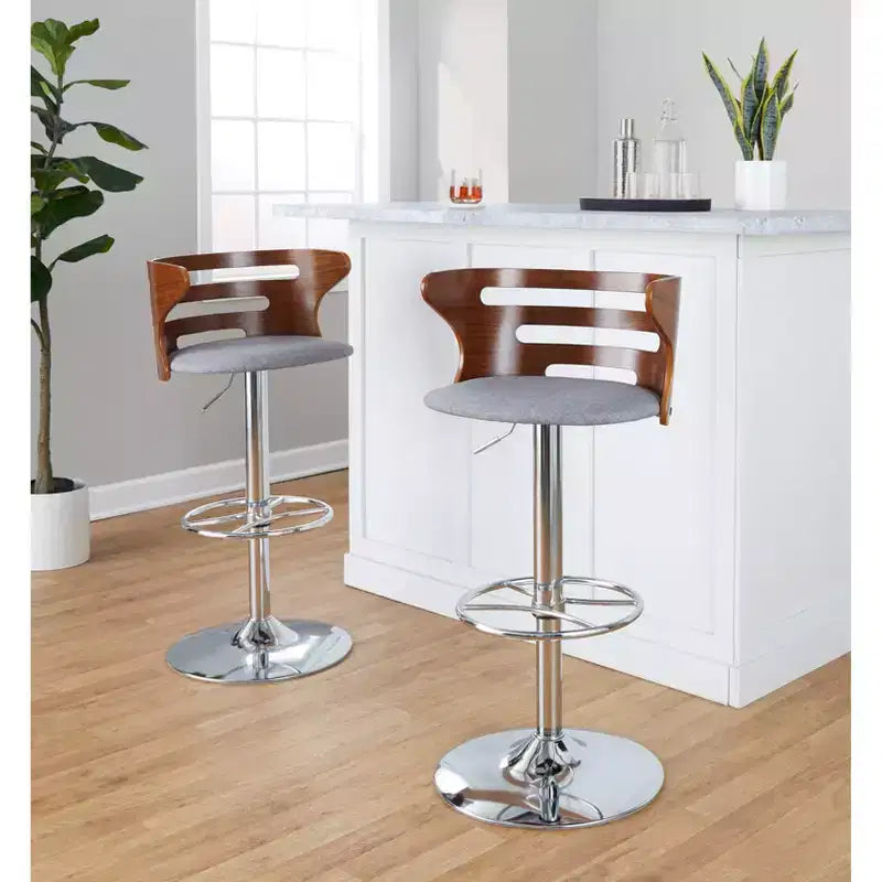 Lot de 2 tabourets de bar réglables Cosi - LumiSource