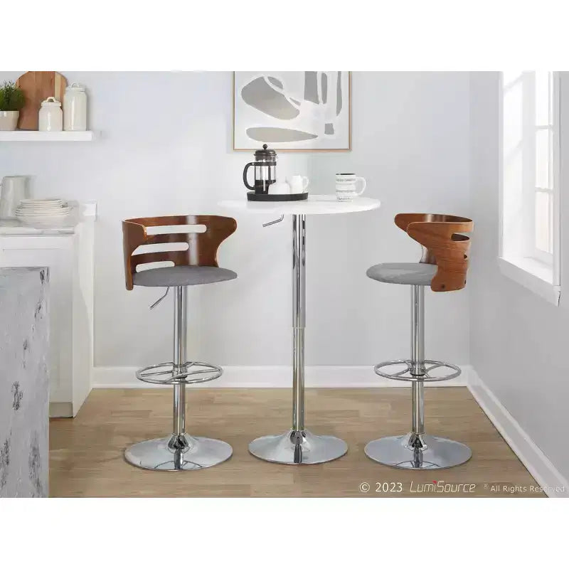 Lot de 2 tabourets de bar réglables Cosi - LumiSource