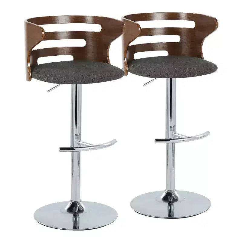 Lot de 2 tabourets de bar réglables Cosi - LumiSource