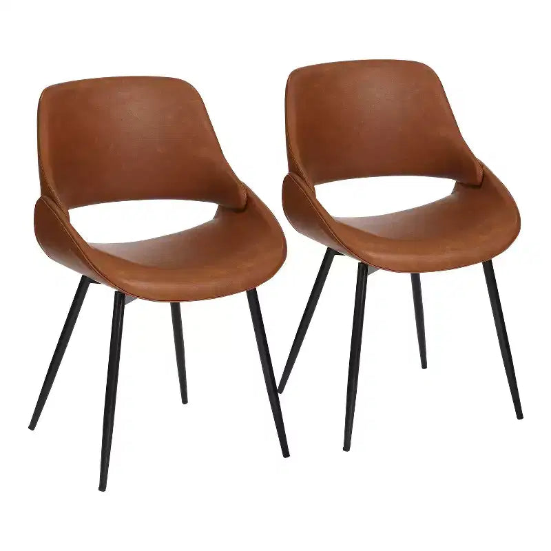 Lot de 2 chaises de salle à manger Fabrico - LumiSource