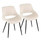 Lot de 2 chaises de salle à manger Fabrico - LumiSource