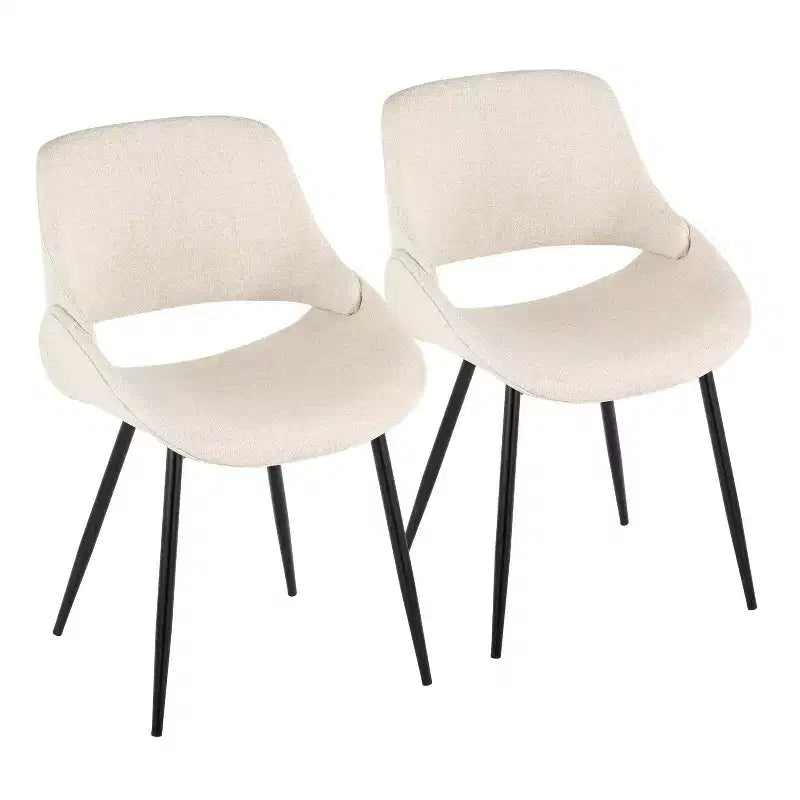 Lot de 2 chaises de salle à manger Fabrico - LumiSource