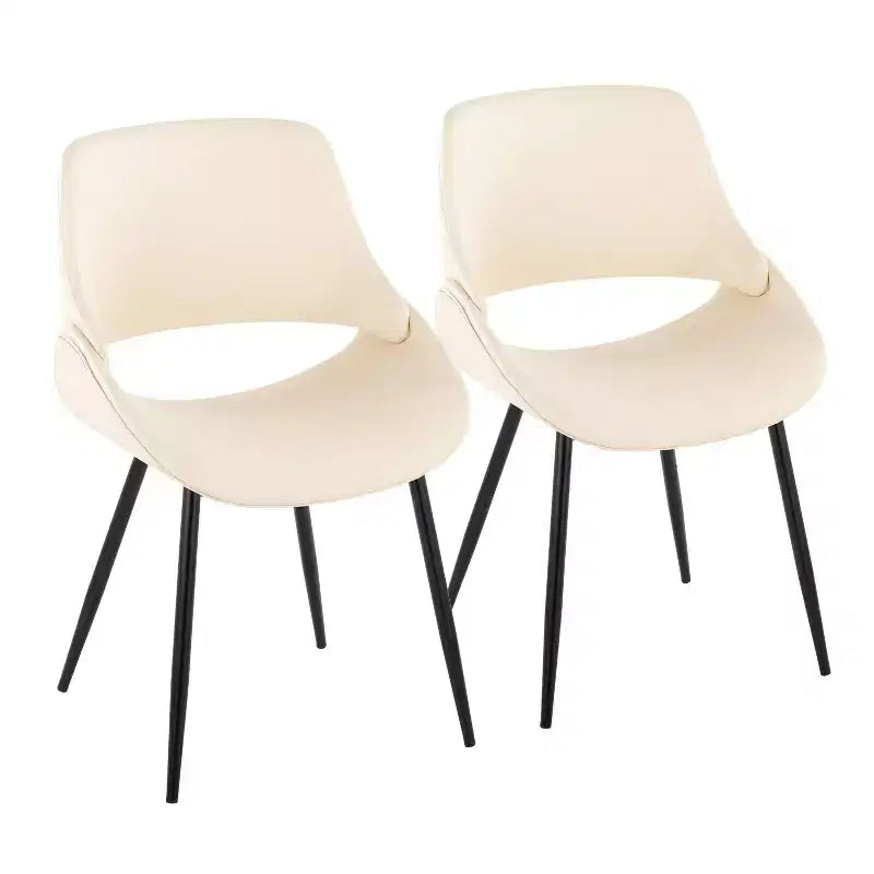 Lot de 2 chaises de salle à manger Fabrico - LumiSource
