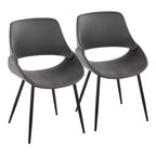 Lot de 2 chaises de salle à manger Fabrico - LumiSource