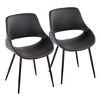 Lot de 2 chaises de salle à manger Fabrico - LumiSource