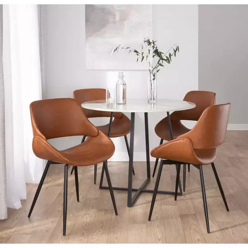Lot de 2 chaises de salle à manger Fabrico - LumiSource