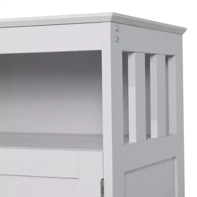 Buffet et vaisselier Merrick Lane avec meuble de rangement et étagère supérieure
