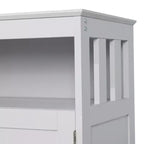 Buffet et vaisselier Merrick Lane avec meuble de rangement et étagère supérieure