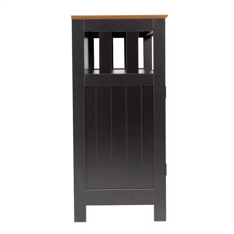 Buffet et vaisselier Merrick Lane avec meuble de rangement et étagère supérieure