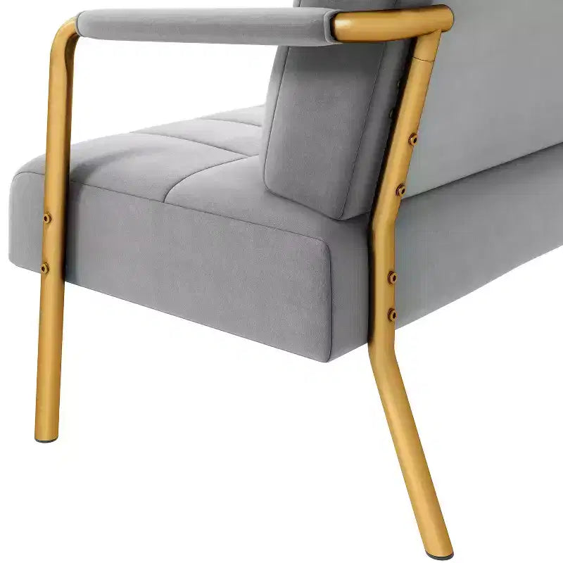 Canapé rembourré moderne Yaheetech avec 2 oreillers pour chambre, bureau à domicile, studio