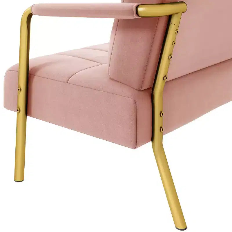 Canapé rembourré moderne Yaheetech avec 2 oreillers pour chambre, bureau à domicile, studio