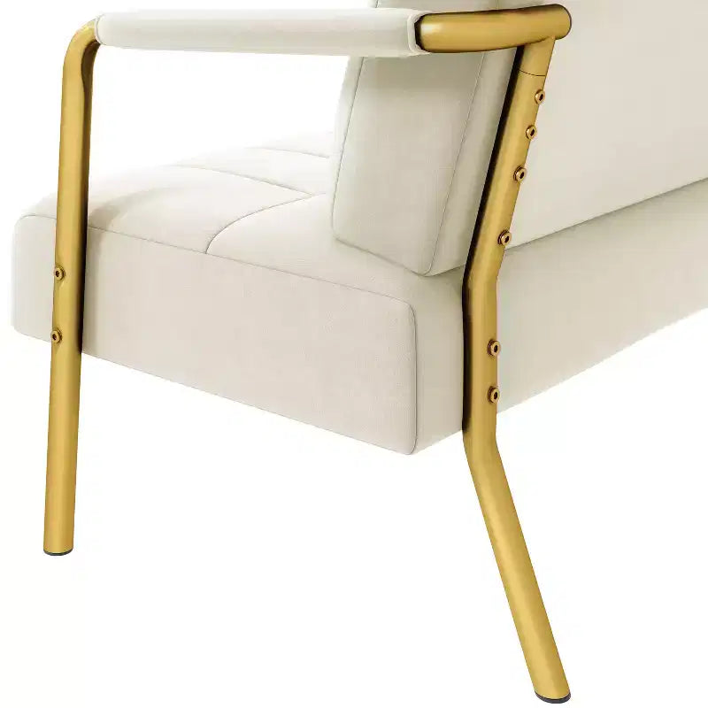 Canapé rembourré moderne Yaheetech avec 2 oreillers pour chambre, bureau à domicile, studio