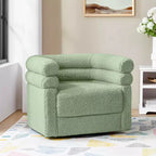 Chaise pivotante moderne Arturo avec un coussin|ART OF LIVING DESIGNS-SAGE