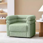 Chaise pivotante moderne Arturo avec un coussin|ART OF LIVING DESIGNS-SAGE