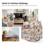 Fauteuil pivotant déhoussable Cedric Modern Upholstered|HULALA HOME