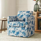 Fauteuil pivotant déhoussable Cedric Modern Upholstered|HULALA HOME