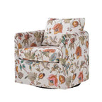 Fauteuil pivotant déhoussable Cedric Modern Upholstered|HULALA HOME