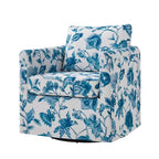 Fauteuil pivotant déhoussable Cedric Modern Upholstered|HULALA HOME