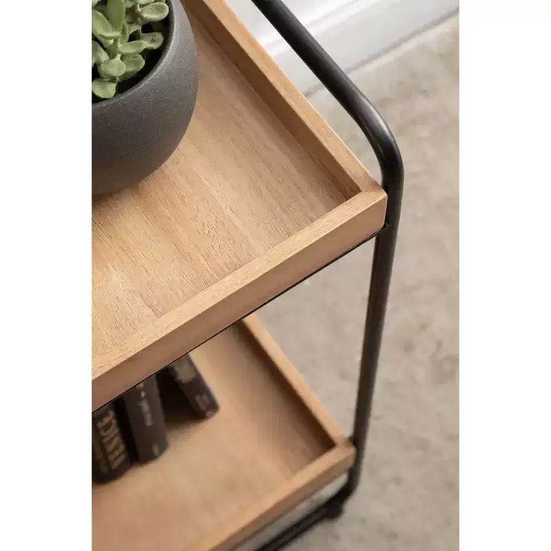 Table d'appoint étagère Kate et Laurel Nicco, 13x16x26,