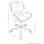 Chaise de bureau Perry Bentwood - WyndenHall