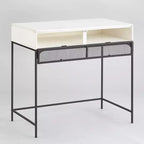 Bureau de style ferme industriel avec rangement de la collection Lakeside