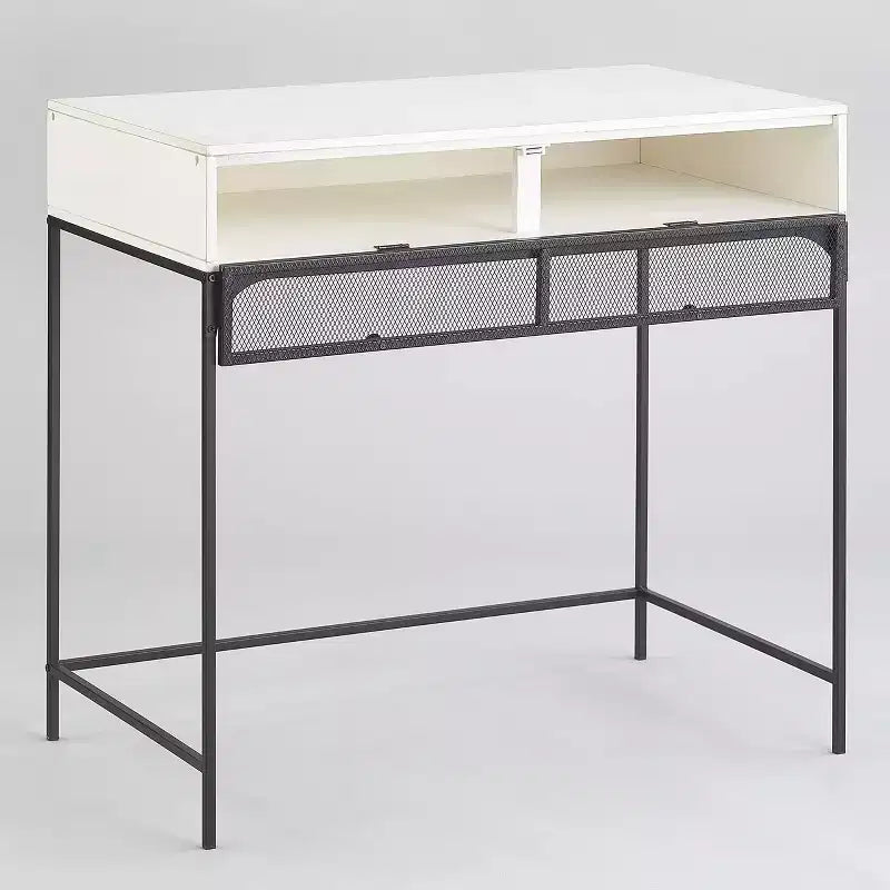 Bureau de style ferme industriel avec rangement de la collection Lakeside