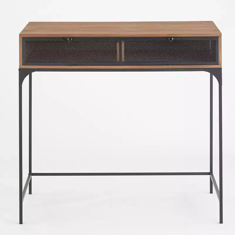Bureau de style ferme industriel avec rangement de la collection Lakeside