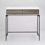 Bureau de style ferme industriel avec rangement de la collection Lakeside