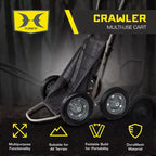 Chariot de transport de gibier pliable Hawk Crawler avec roues (lot de 2)