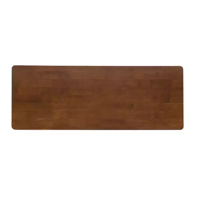 Table de pub Kate et Laurel Morreau en bois, 48x19x43, Noyer brun