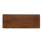 Table de pub Kate et Laurel Morreau en bois, 48x19x43, Noyer brun