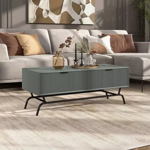 Table basse moderne à 2 tiroirs 42 Meadowgrove 24/7 Shop At Home