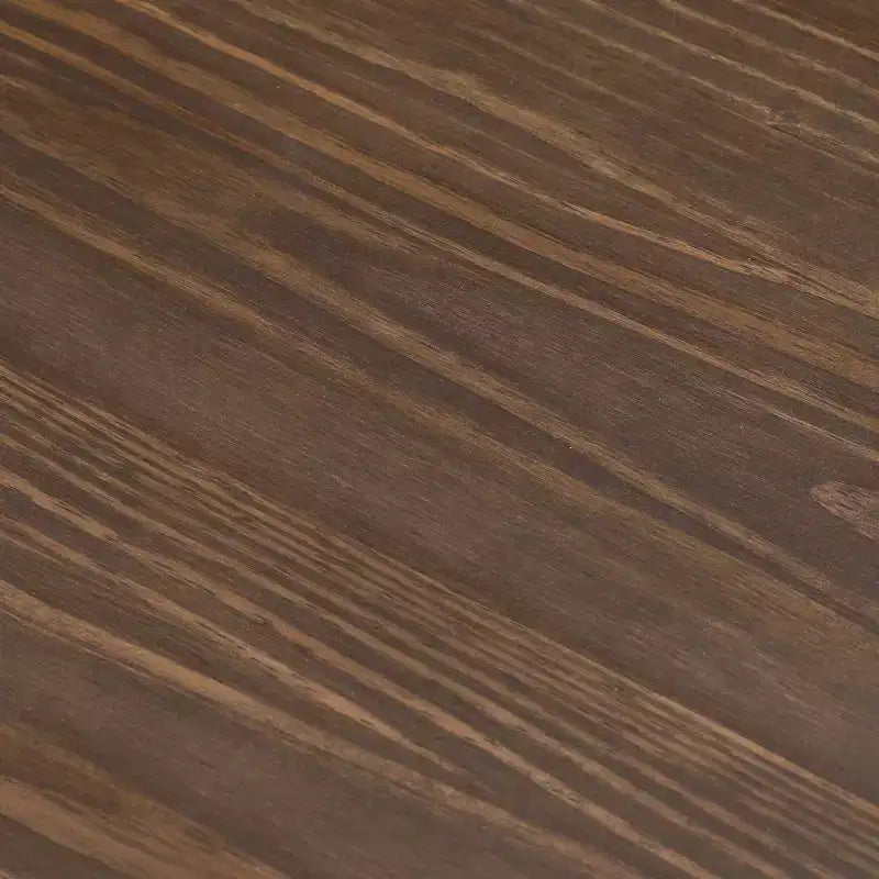 Table basse Plank+Beam Solid Wood Forma, 54 po, moderne avec étagère de rangement