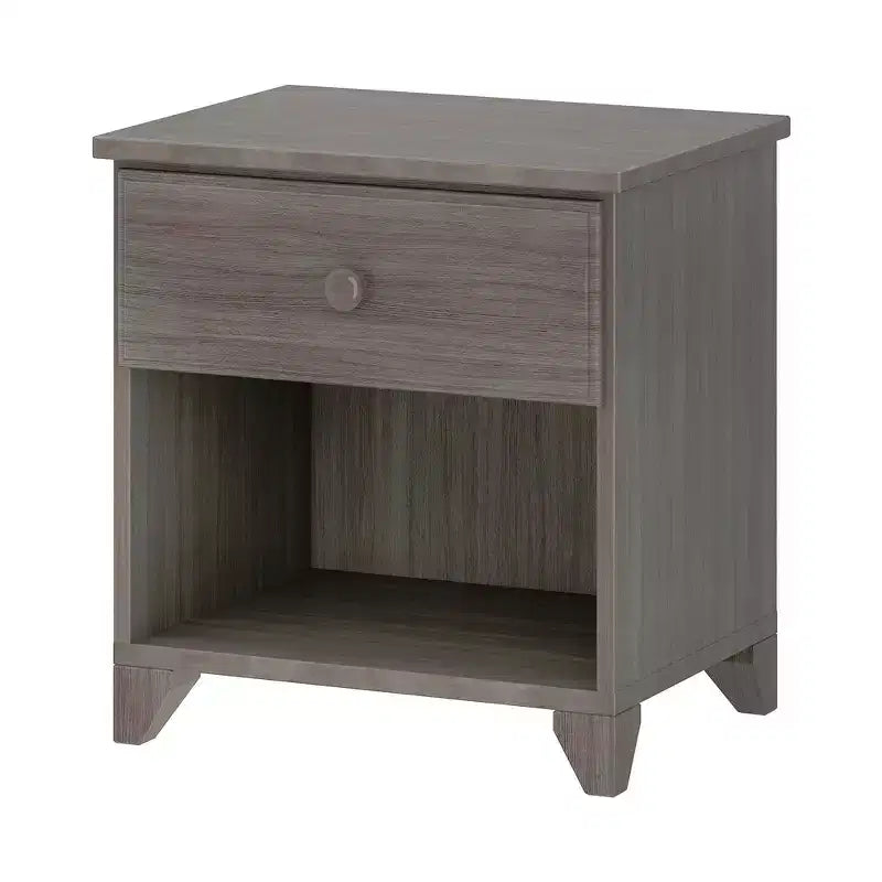 Table de chevet classique en bois Max & Lily avec 1 tiroir, table de chevet/table d'appoint pour enfants, petite table de chevet pour chambre à coucher