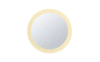 Miroir de salle de bain en aluminium Fine Fixtures avec éclairage LED