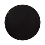 Kate & Laurel All Things Decor 30 Angelis Miroir mural rond moderne Cerclé avec Revêtement Métallique