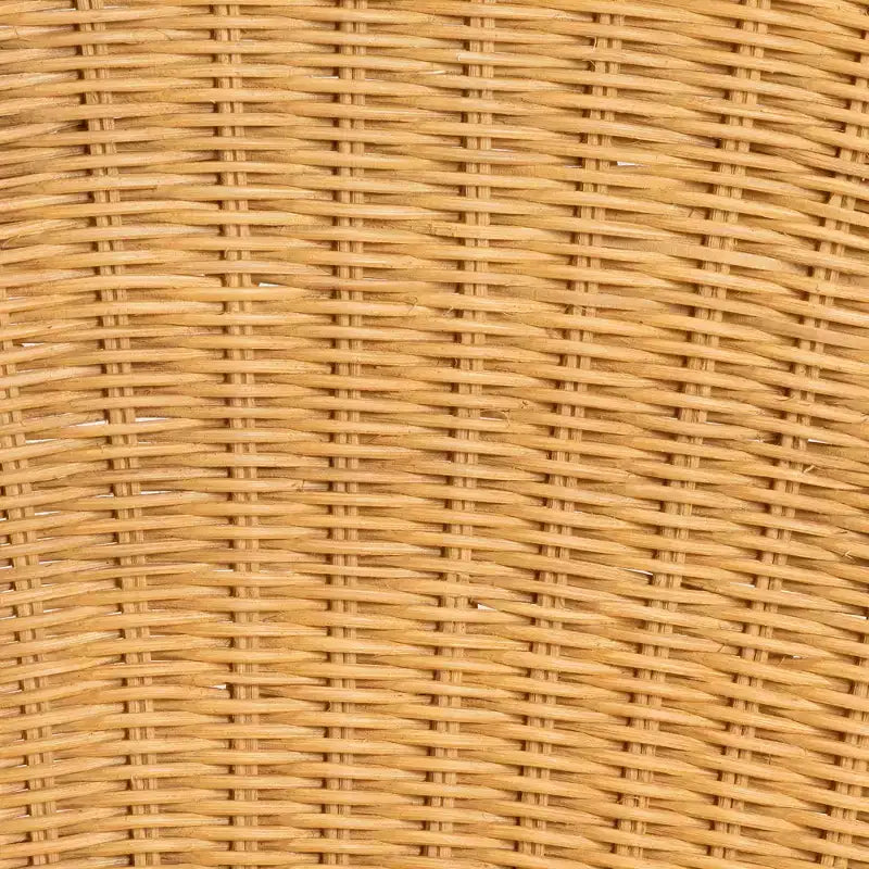 Chaise de salle à manger en rotin naturel brun, design bohème moderne, Bali et Pari Barito