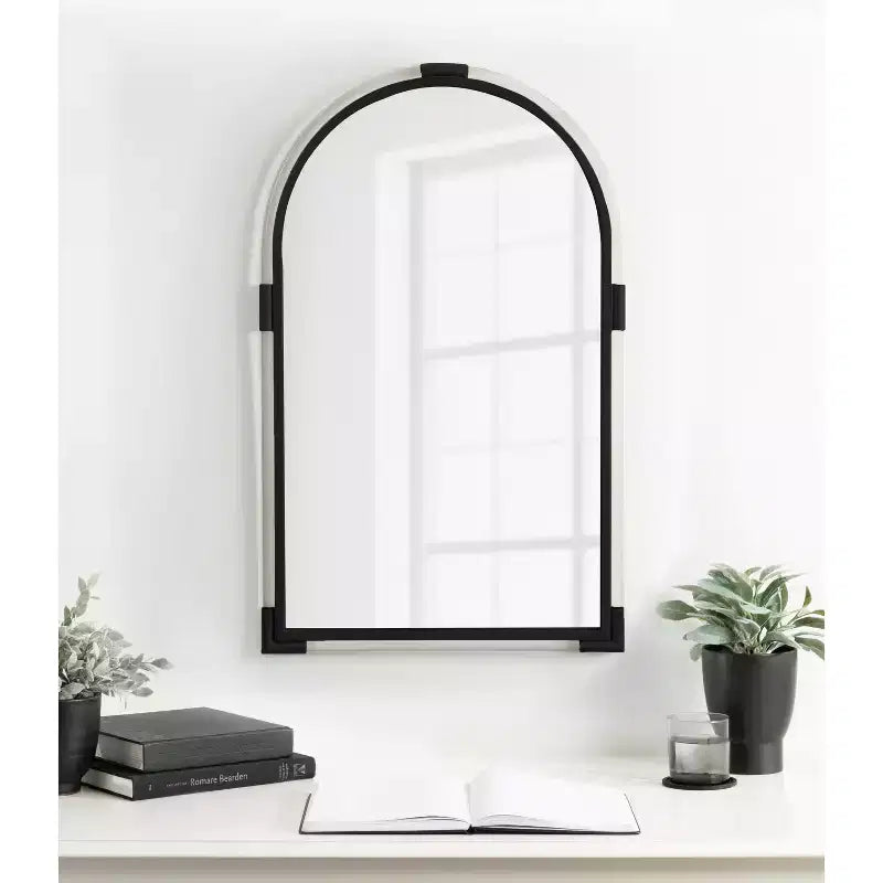 Miroir mural moderne en acrylique Arceo 22x34 Kate & Laurel All Things Decor