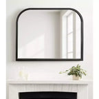 Miroir arqué moderne en bois Occonor 36x28 Kate & Laurel All Things Decor