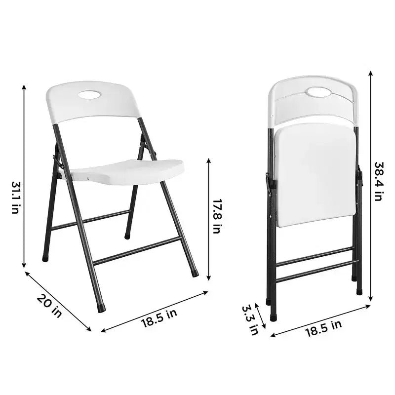 Chaise pliante en résine pleine Cosco