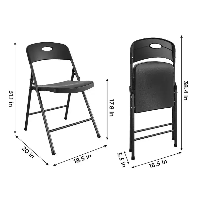 Chaise pliante en résine pleine Cosco