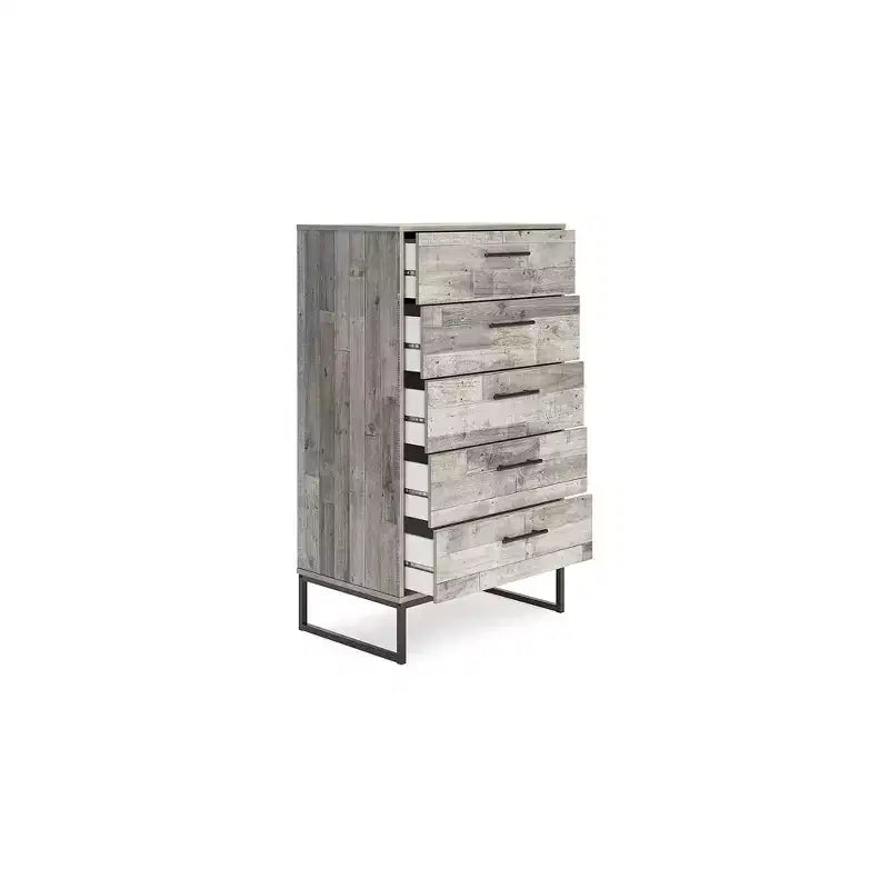 Commode Signature Design by Ashley Casual Neilsville, Blanc délavé