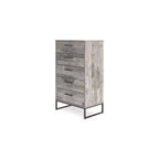 Commode Signature Design by Ashley Casual Neilsville, Blanc délavé